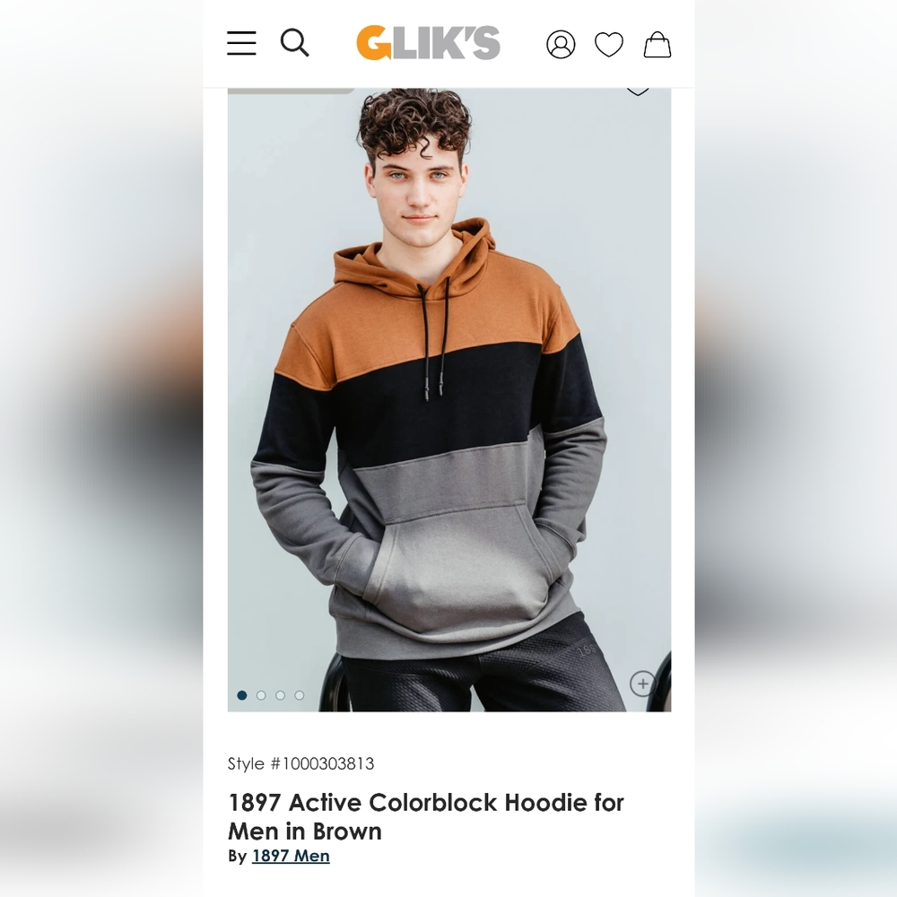 Men's hoodie- new with tags, size medium